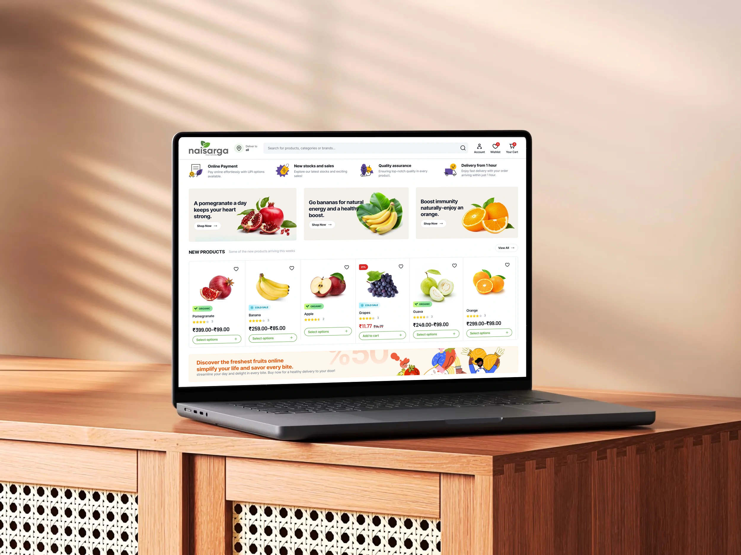 Naisarga Ecommerce